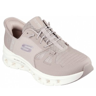Skechers Glide Step Slip In Sportschuh in taupe