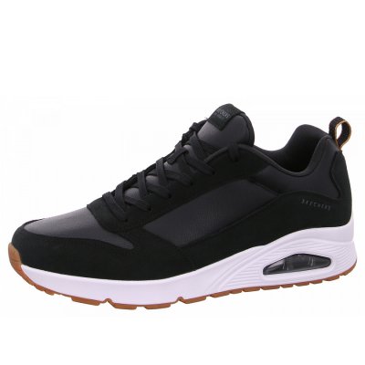 Skechers Uno Stacre Sneaker in BKW black Skechers Uno Stacre Sneaker in BKW black