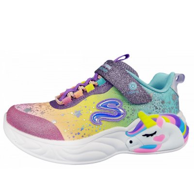 Skechers Unicorn-Dreams Sneaker in PRMT purple multi Skechers Unicorn-Dreams Sneaker in PRMT purple multi