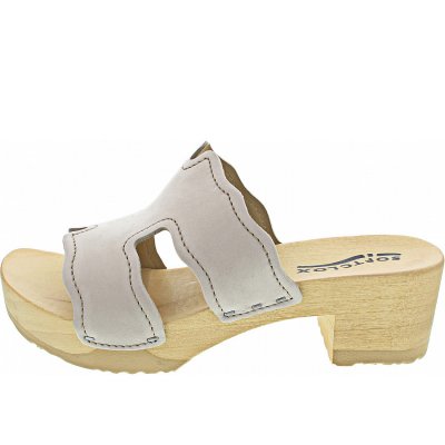 Softclox Pernilla Pantolette in naturgrau (natur)