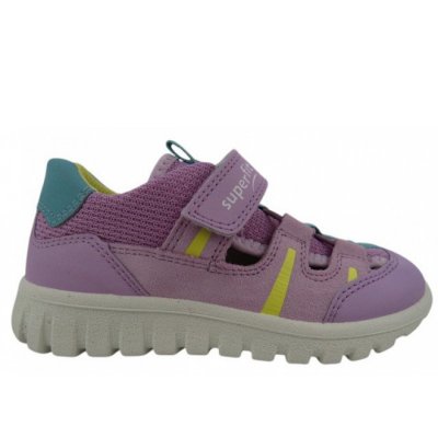 Superfit SPORT7 MINI Sandale in LILA/GELB Superfit SPORT7 MINI Sandale in LILA/GELB