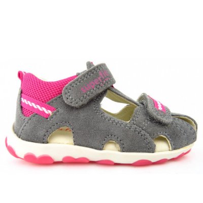 Superfit FANNI Sandale in 2 GRAU/ROSA Superfit FANNI Sandale in 2 GRAU/ROSA