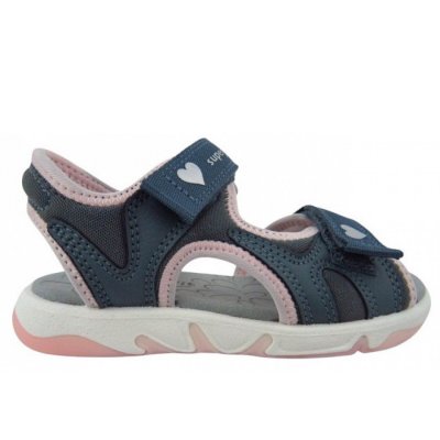 Superfit PEBBLES Sandale in BLAU/ROSA Superfit PEBBLES Sandale in BLAU/ROSA