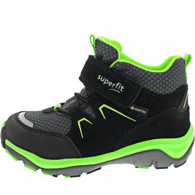 Superfit SPORT5 Klettstiefel in SCHWARZ/GRÜN Superfit SPORT5 Klettstiefel in SCHWARZ/GRÜN