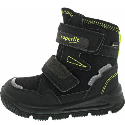 Superfit Mars Klettstiefel in schwarz-gelb