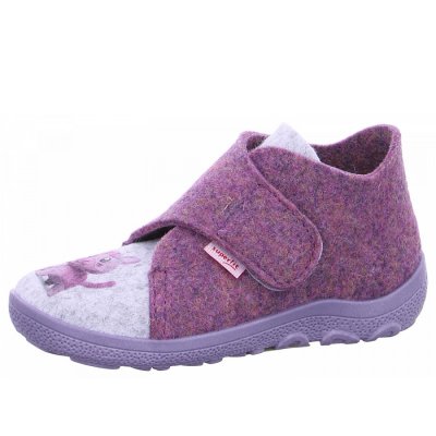 Superfit Happy Hausschuh in 8510 lila Superfit Happy Hausschuh in 8510 lila