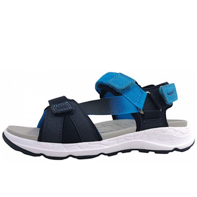 Superfit Criss Cross Sandale in blau/türkis 8040 Superfit Criss Cross Sandale in blau/türkis 8040