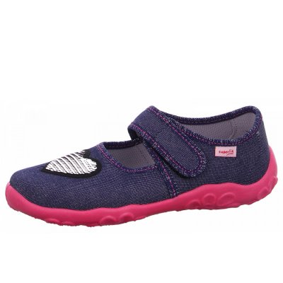 Superfit Bonny Hausschuh in 8000 blau Superfit Bonny Hausschuh in 8000 blau