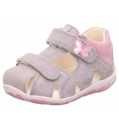 Superfit Fanni Sandale in grau/rosa Superfit Fanni Sandale in grau/rosa