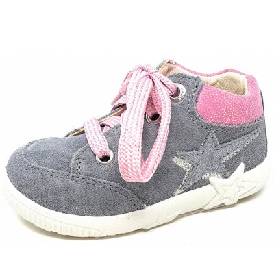 Superfit Starlight Schnürer in grau/rosa Superfit Starlight Schnürer in grau/rosa
