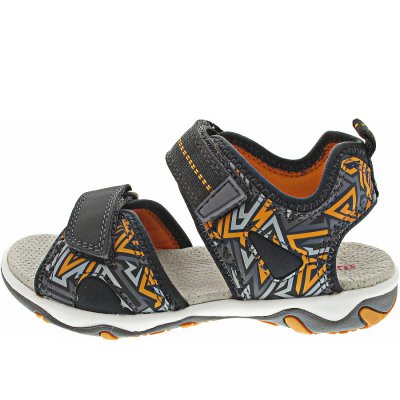 Superfit Sandale in grau-orange Superfit Sandale in grau-orange
