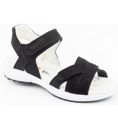 Superfit Rainbow mittel Sandale in SCHWARZ Superfit Rainbow mittel Sandale in SCHWARZ