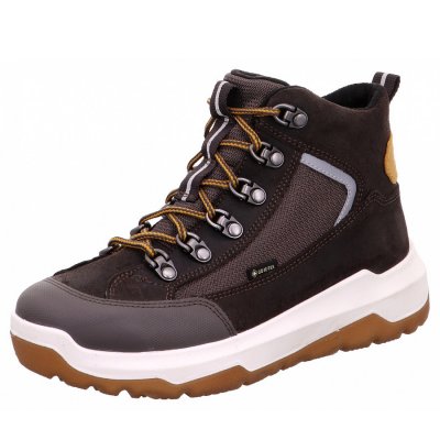 Superfit Space Schnürstiefel in braun-gelb Superfit Space Schnürstiefel in braun-gelb