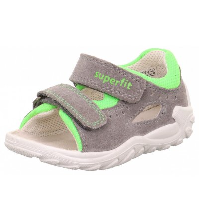 Superfit Flow Sandale in grau hellgrün Superfit Flow Sandale in grau hellgrün