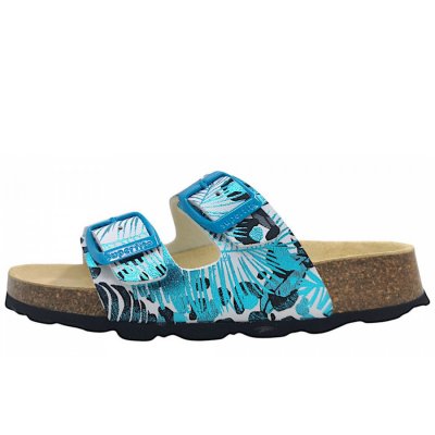 Superfit Fußbettpantoffel Pantolette in weiß/multi 1120 Superfit Fußbettpantoffel Pantolette in weiß/multi 1120