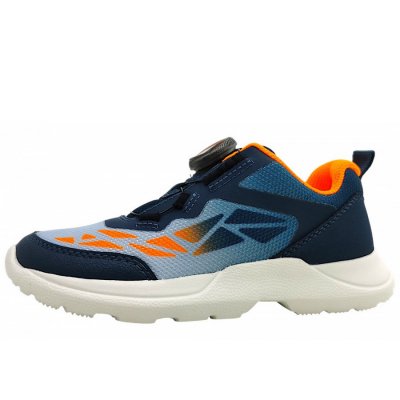 Superfit RUSH sportlicher Schnürer in BLAU/ORANGE 8020 Superfit RUSH sportlicher Schnürer in BLAU/ORANGE 8020