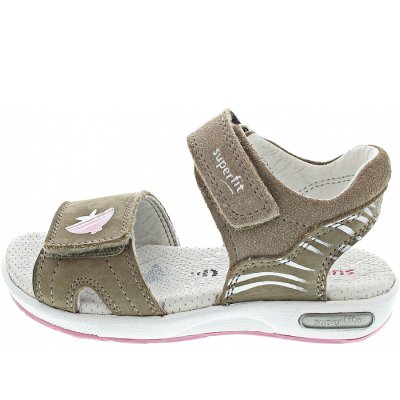 Superfit Emily Sandale in beige-rosa Superfit Emily Sandale in beige-rosa