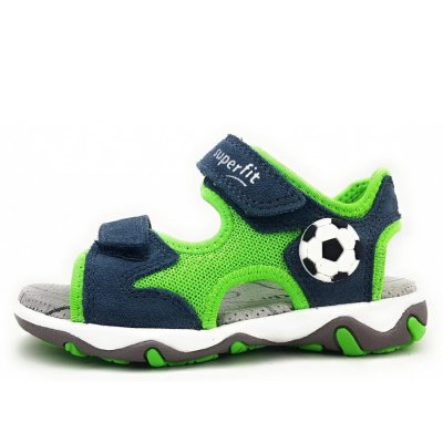 Superfit Mike 3.0 Sandale in 8030 Blau/Hellgrün Superfit Mike 3.0 Sandale in 8030 Blau/Hellgrün