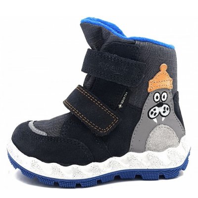 Superfit Stiefel Leder Icebird Stiefel in 2000- Grau/Blau Superfit Stiefel Leder Icebird Stiefel in 2000- Grau/Blau