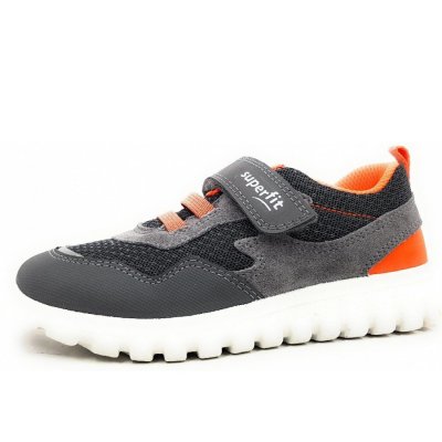 Superfit Sport 7 Mini Klettschuh in 2500 Hellgrau/Orange Superfit Sport 7 Mini Klettschuh in 2500 Hellgrau/Orange