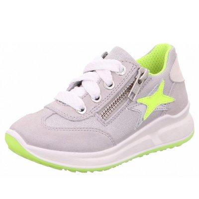 Superfit Sneaker in hellgrau-gelb Superfit Sneaker in hellgrau-gelb