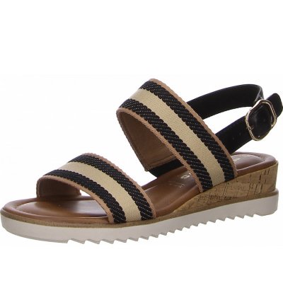 Tamaris sandalette Sandalette in schwarz kombi. Tamaris sandalette Sandalette in schwarz kombi.