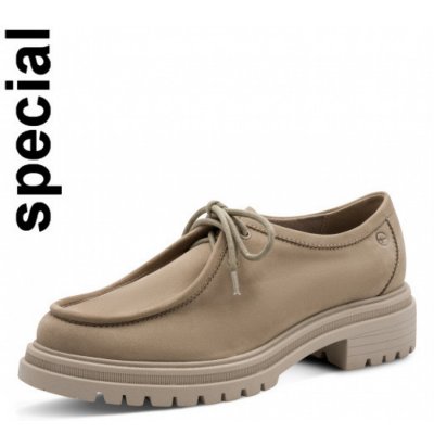 Tamaris schnürer Schnürschuhe in beige