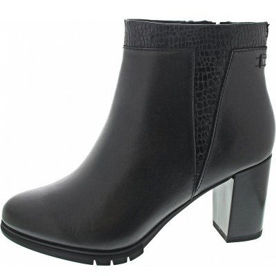 Tamaris Stiefelette in anthracit/struct Tamaris Stiefelette in anthracit/struct