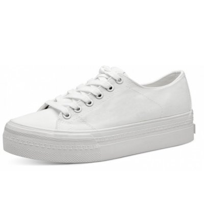 Tamaris Leinenschuh in weiss uni Tamaris Leinenschuh in weiss uni