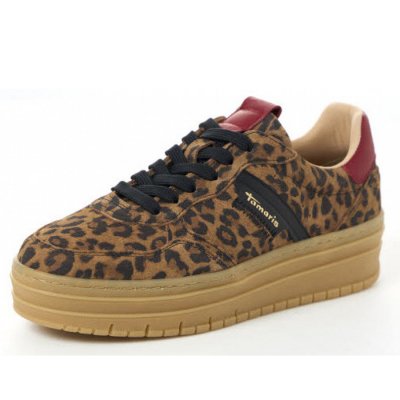 Tamaris schn?rermodel 2377343 Sneaker in braun-kombiniert Tamaris schn?rermodel 2377343 Sneaker in braun-kombiniert