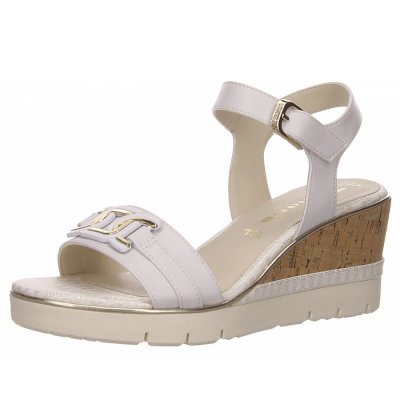 Tamaris sandalette Sandalette in weiß
