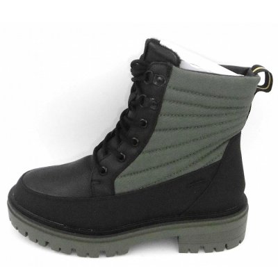 Tamaris 1-1-26278-29 black / olive Stiefel in schwarz-kombiniert Tamaris 1-1-26278-29 black / olive Stiefel in schwarz-kombiniert