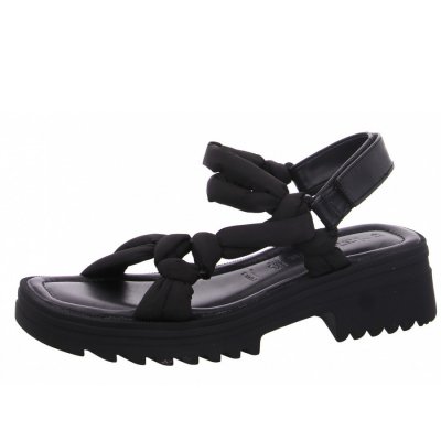 Tamaris Sandalette Sandale in 001 BLACK Tamaris Sandalette Sandale in 001 BLACK