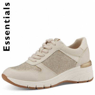 Tamaris schnürer Sneaker in beige Tamaris schnürer Sneaker in beige