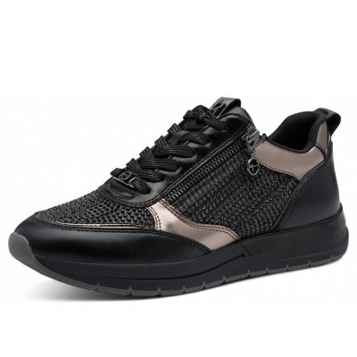 Tamaris Sneaker in BLACK GLAM Tamaris Sneaker in BLACK GLAM