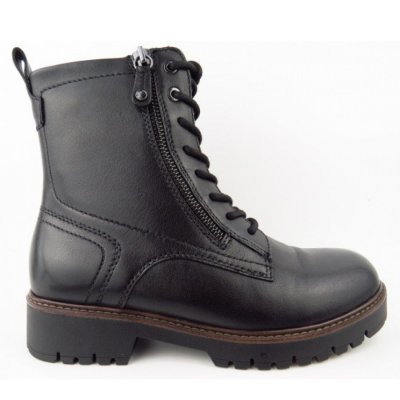Tamaris Stiefelette in BLACK LEATHER Tamaris Stiefelette in BLACK LEATHER
