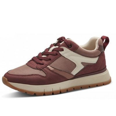 Tamaris schnürer Sneaker in rot Tamaris schnürer Sneaker in rot