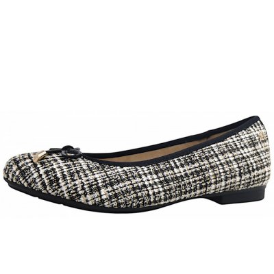 Tamaris Comfort Ballerina in black 001 Tamaris Comfort Ballerina in black 001