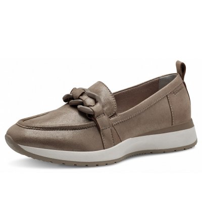 Tamaris Slipper in taupe Tamaris Slipper in taupe