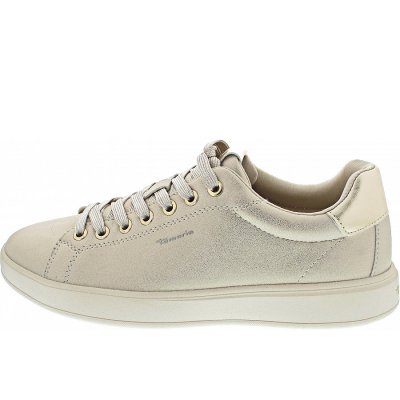 Tamaris Sneaker low in ivory metallic
