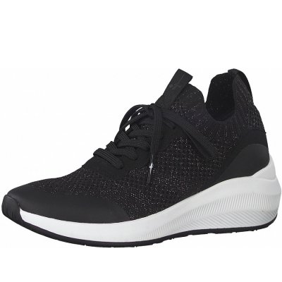 Tamaris Fashletiks Sneaker in schwarz silber Tamaris Fashletiks Sneaker in schwarz silber