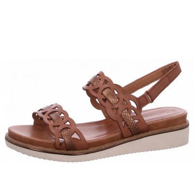 Tamaris Riemchensandalette in 305 cognac Tamaris Riemchensandalette in 305 cognac