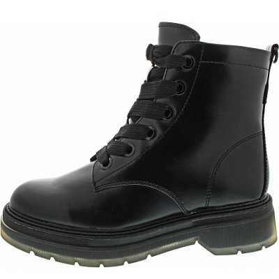Tamaris Schnürstiefel in black matt Tamaris Schnürstiefel in black matt