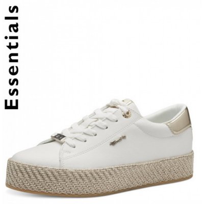 Tamaris schnürer Sneaker in weiß Tamaris schnürer Sneaker in weiß