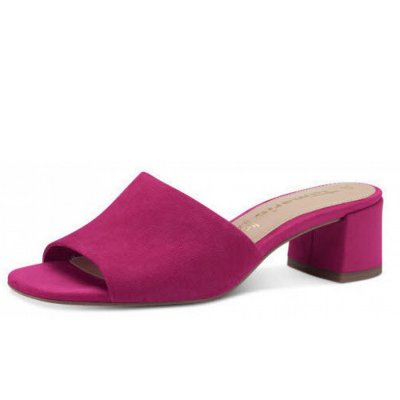 Tamaris pantolette Pantolette in beere/fuchsia
