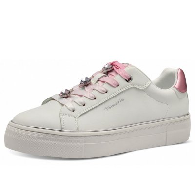 Tamaris Sneaker in white pink Tamaris Sneaker in white pink