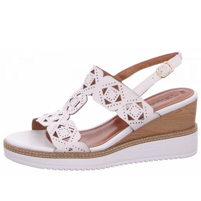 Tamaris Riemchensandalette in 109 OFFWHITE Tamaris Riemchensandalette in 109 OFFWHITE