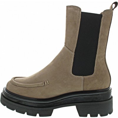 Tamaris Chelsea Boot in TAUPE NUBUC Tamaris Chelsea Boot in TAUPE NUBUC