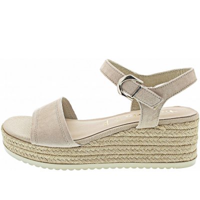 Tamaris Keilsandalette in beige Tamaris Keilsandalette in beige