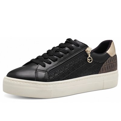 Tamaris Sneaker in schwarz gold Tamaris Sneaker in schwarz gold